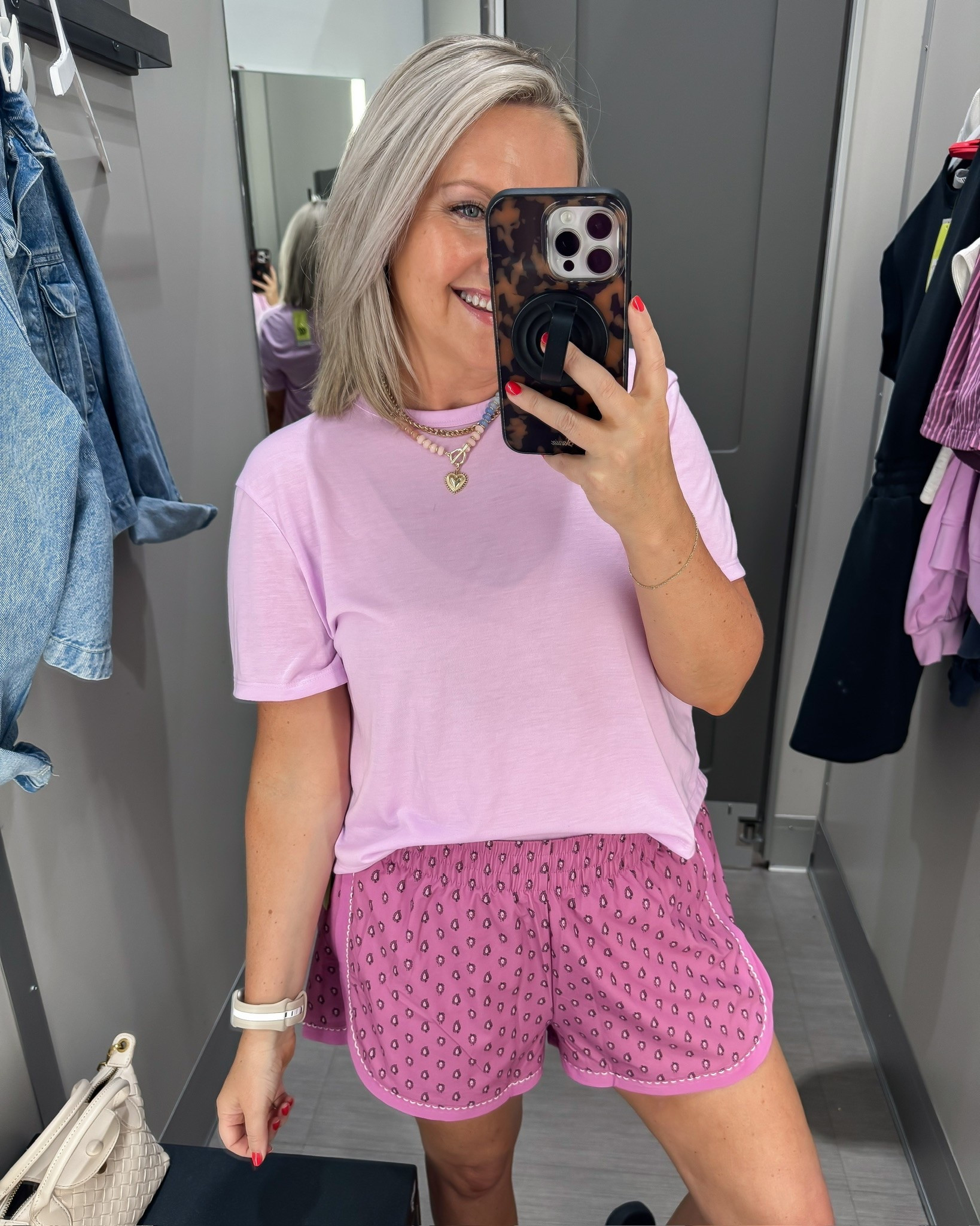 These Target active shorts became a bestseller for a reason. The pink pattern adds a fun touch to a basic workout look, while the lightweight fabric, comfortable waistband, and built in shorts make them easy for everything from errands to walks to busy days on the go.

Target active shorts, pink athletic shorts, patterned shorts, summer activewear, workout outfit, athleisure style, comfy shorts, casual summer outfit, Target fashion, lovelylifestyling

#LTKActive #LTKootd #LTKSeasonal
