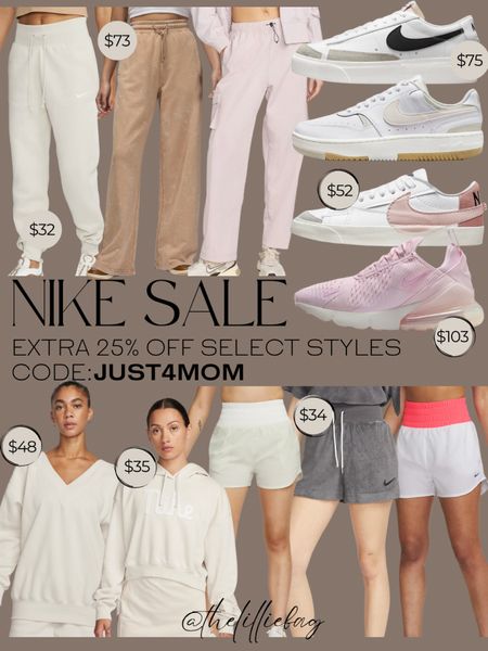NIKE sale! Extra 25% off select styles using code: JUST4MOM at checkout! 

Active wear. Mother’s Day. Gift guide. Fitness wear. Travel outfit. Spring outfit. Summer outfit. Sneakers. 

#LTKstyletip #LTKsalealert #LTKshoecrush