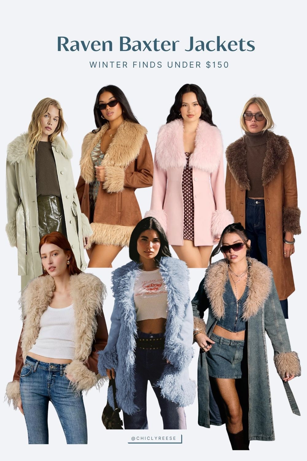 Cute faux fur trim jackets that give peak 2000s y2k Raven Baxter vibes. These coats and jackets are perfect for the winter to spring transition. All shopping finds are under $150!

#LTKFindsUnder100 #LTKootd #LTKSeasonal