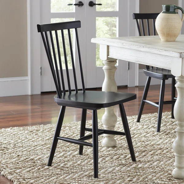 Luqman Solid Wood Slat Back Side Chair | Wayfair North America