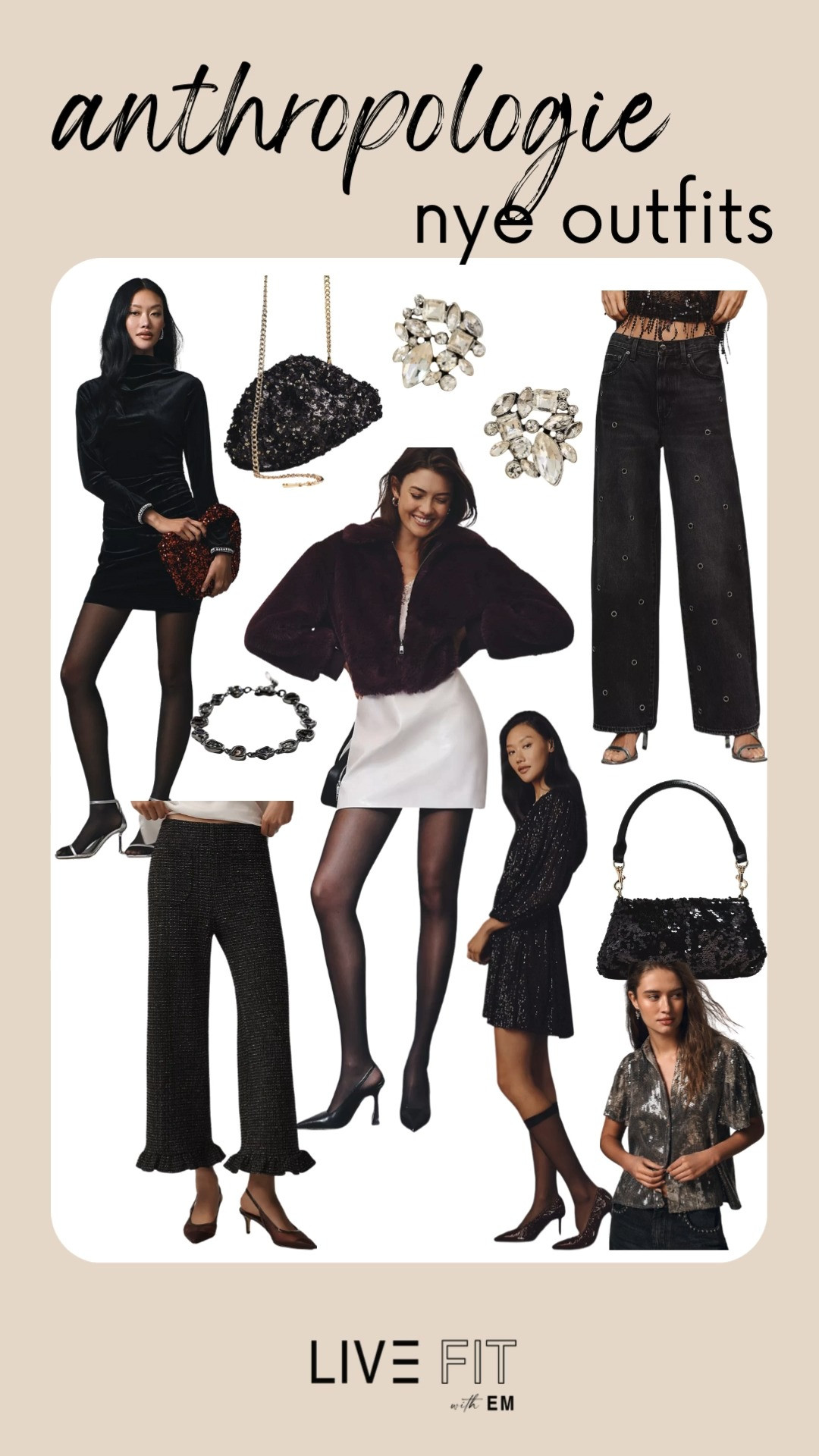 Start the year in Anthropologie sparkle—NYE outfits that promise shine, charm, and midnight magic! Your next favorite look is waiting to celebrate. ✨🥂🎉  
#Anthropologie #NewYearsEveStyle #HolidayFashion #PartyOutfits #StyleInspo #OOTD #GlamGoals #FashionFinds #TrendyLooks #SeasonalStyle 

 #LTKootd #LTKSeasonal