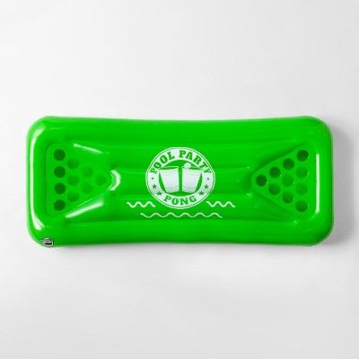 Party Pong Pool Float Green - Sun Squad™ | Target