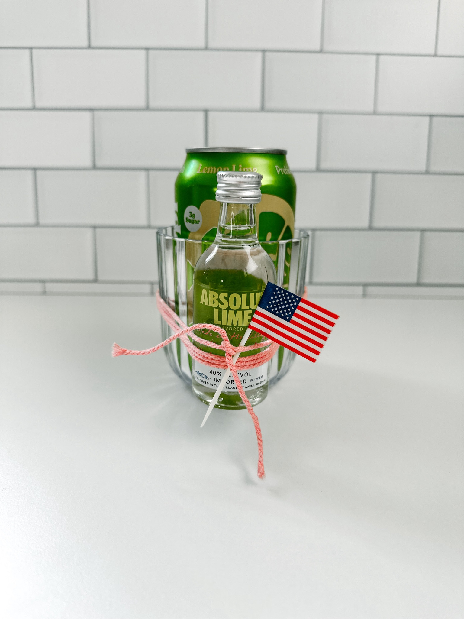 Easy single serve party drink idea