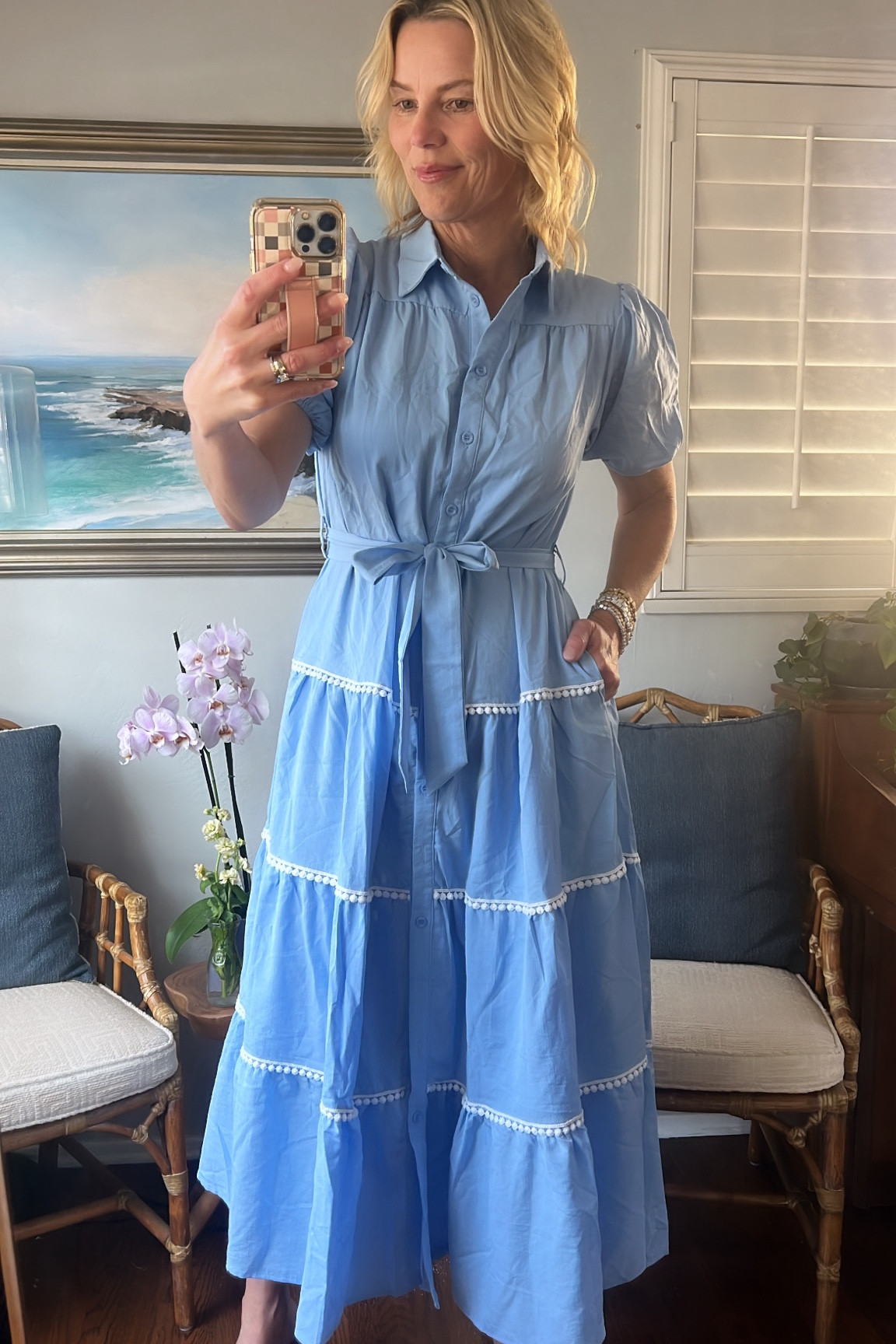Great summer dress! Fully one! Pockets! TTS #weddingguestdress #partydress #modestdress 

#LTKFindsUnder100 #LTKStyleTip