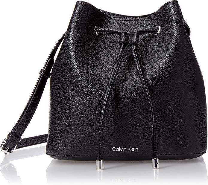 Calvin Klein Women's Gabrianna Novelty Bucket Shoulder Bag | Amazon (US)