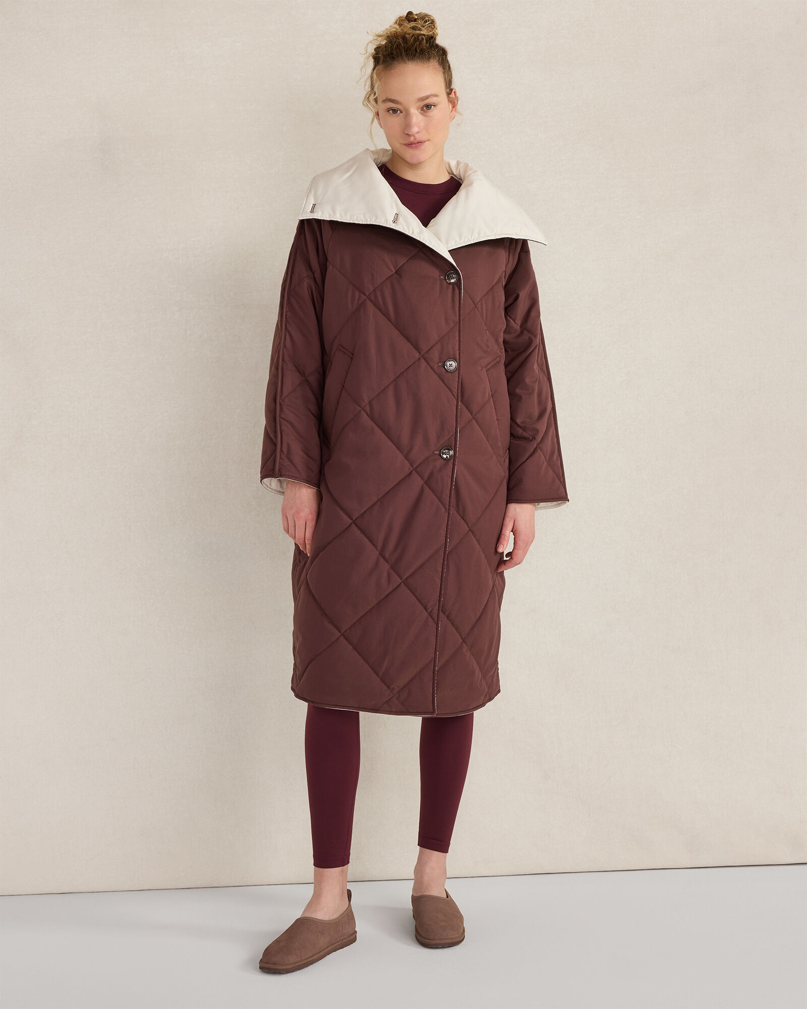 Varley Annalise Reversible Wrap Coat | Haven Well Within