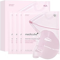 medicube Salmon DNA PDRN pink collagen jelly gel mask | overnight face mask for glass glow skin- ... | Amazon (US)