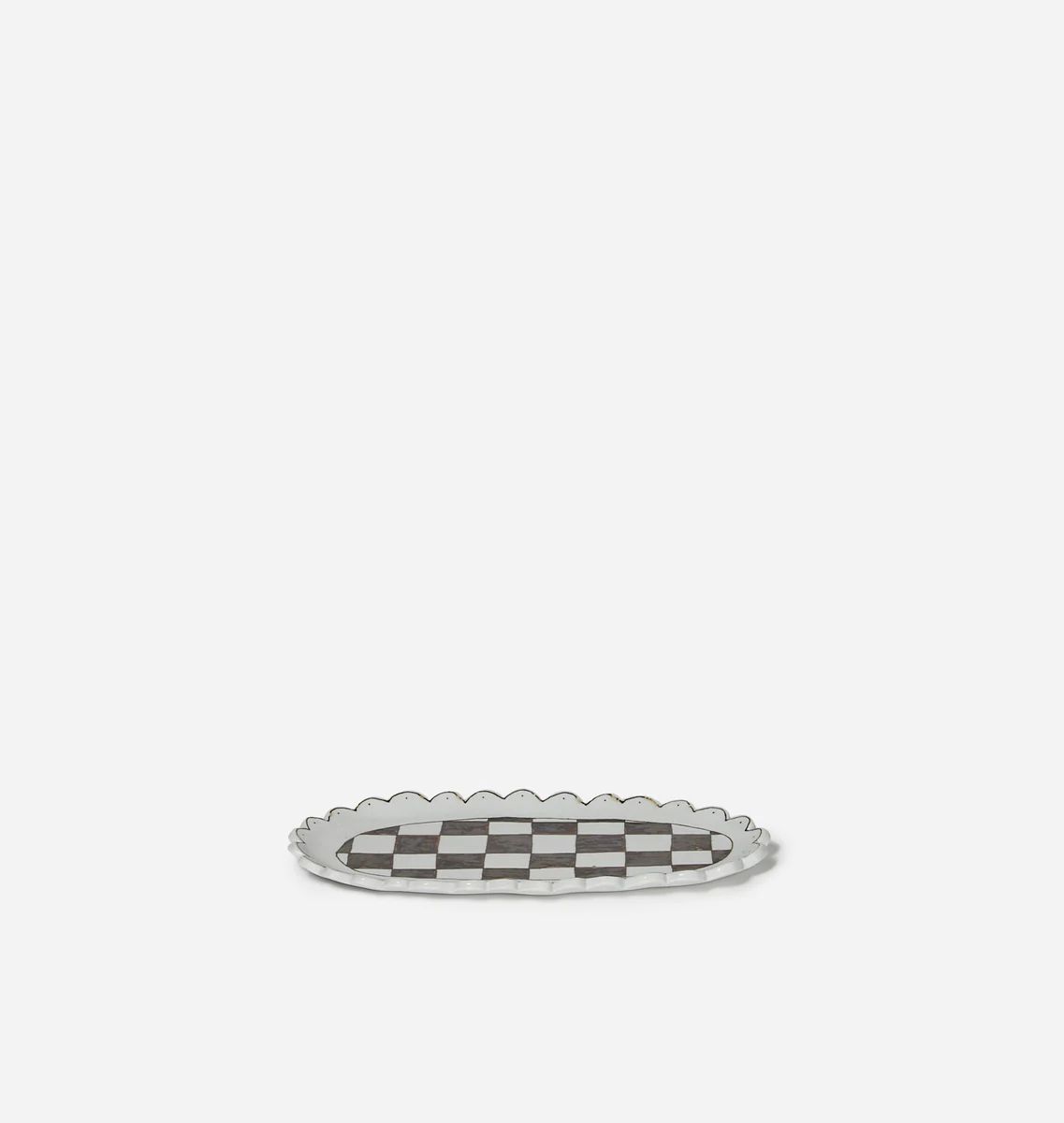 Alva Checkered Tray | Amber Interiors