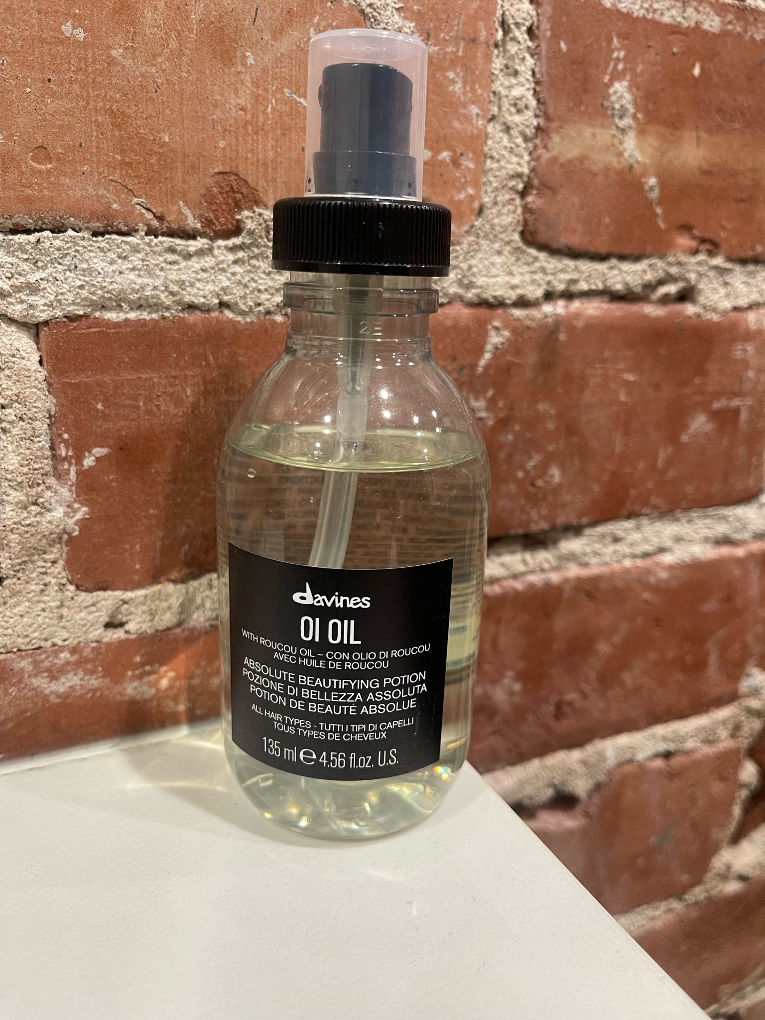 Fight frizz and boost shine with my favorite hair oil. 
#hair #hairproducts 

#LTKbeauty