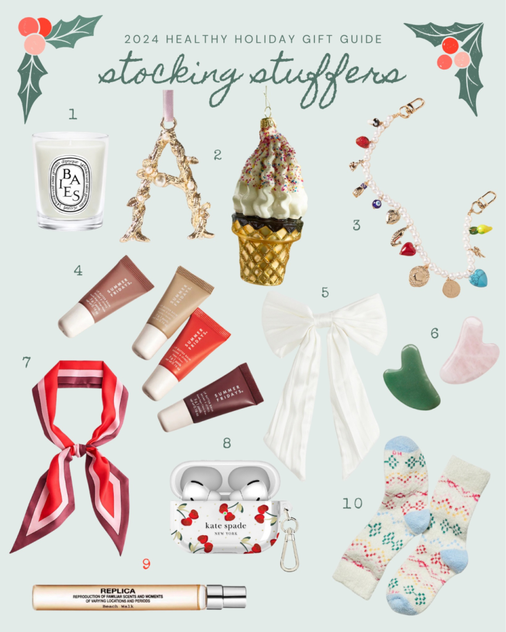 My 2024 Healthy Holiday Gift Guide is LIVE on headstandsandheels.com

These stocking stuffers are so cute and also make for the perfect white elephant gift exchange gifts! 🎁 

#LTKGiftGuide #LTKSeasonal #LTKHoliday
