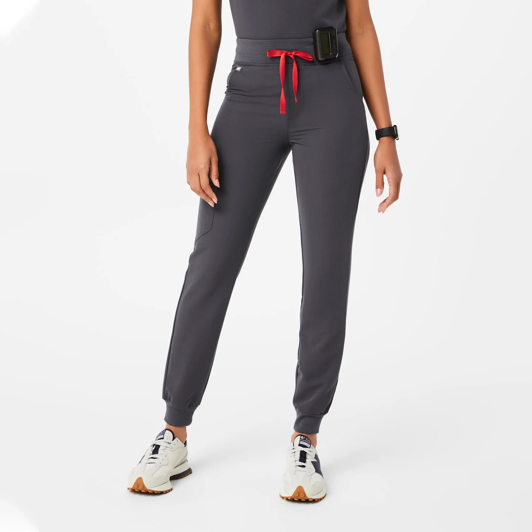 Women’s High Waisted Zamora Jogger Scrub Pants™ - Charcoal · FIGS | FIGS