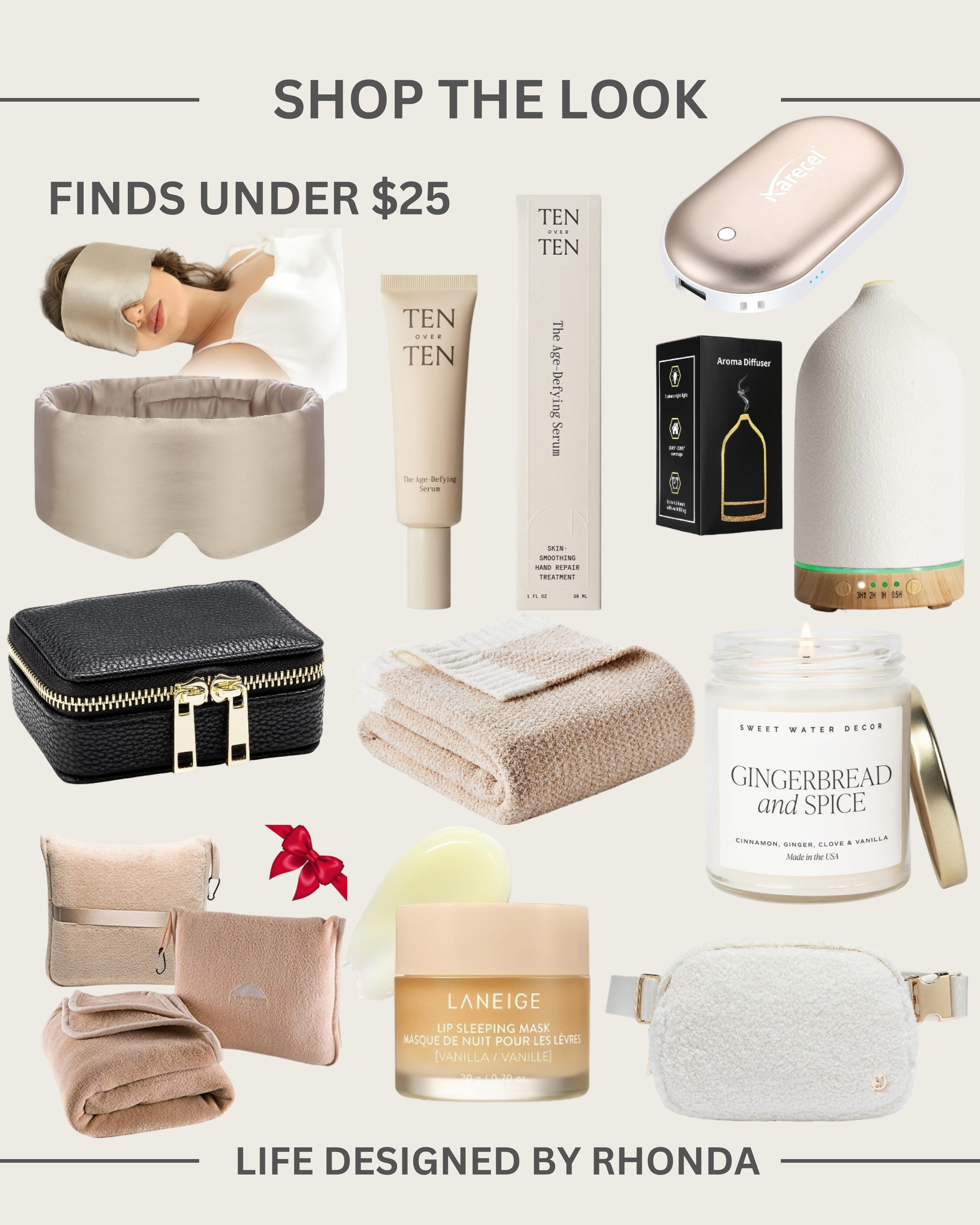 Finds under $25 you will love. These affordable favorites are perfect for treating yourself or grabbing a budget-friendly gift. Shop these top-rated essentials today. Tap to shop my best budget finds! #BudgetFinds #AffordableStyle #LTKUnder25 

 #LTKGiftGuide #LTKHoliday #LTKSaleAlert