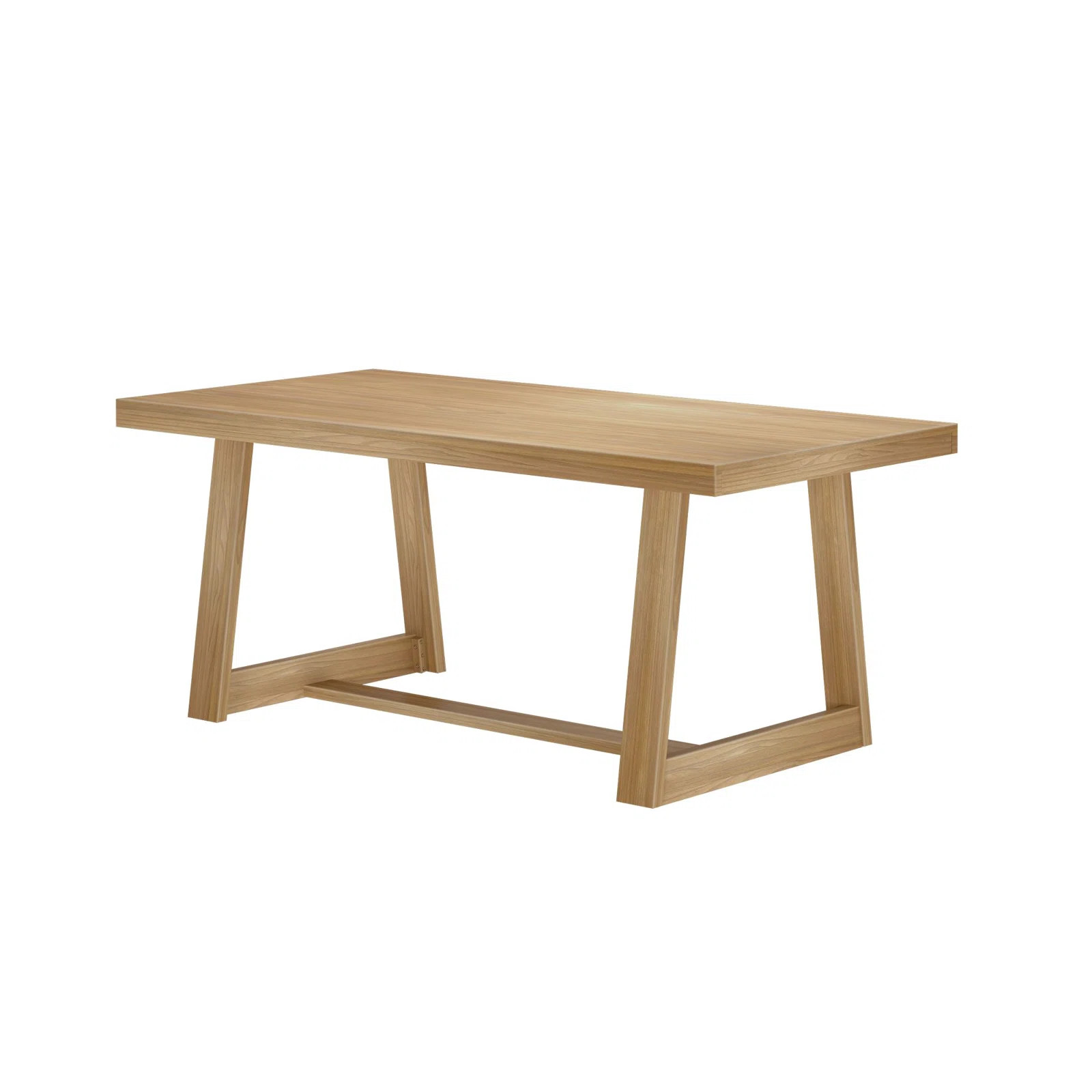 Linzy Pine Solid Wood Dining Table | Wayfair North America