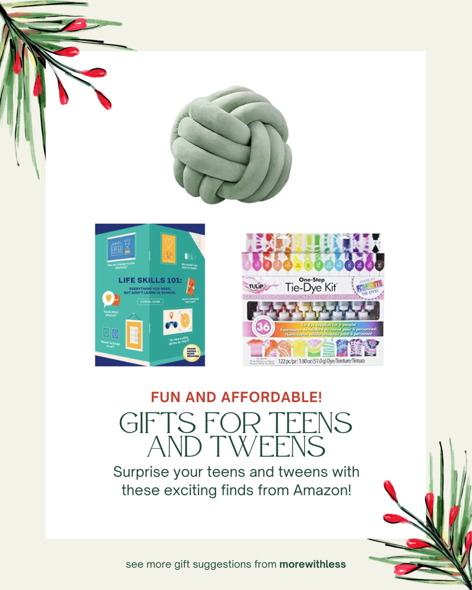 Skip the gift cards this year and look for a cool gift that your teen and tweens will enjoy. It could be a bit hard to think of a gift when someone reaches their teen years, but this holiday gift guide is a great option to look at for the best gift ideas for your favorite teen 💁🏼‍♀️🙆🏻‍♂️

#LTKGiftGuide #LTKkids #LTKSeasonal