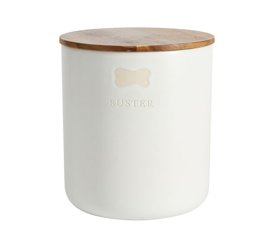 Mason Stoneware Pet Treat Canister | Pottery Barn (US)