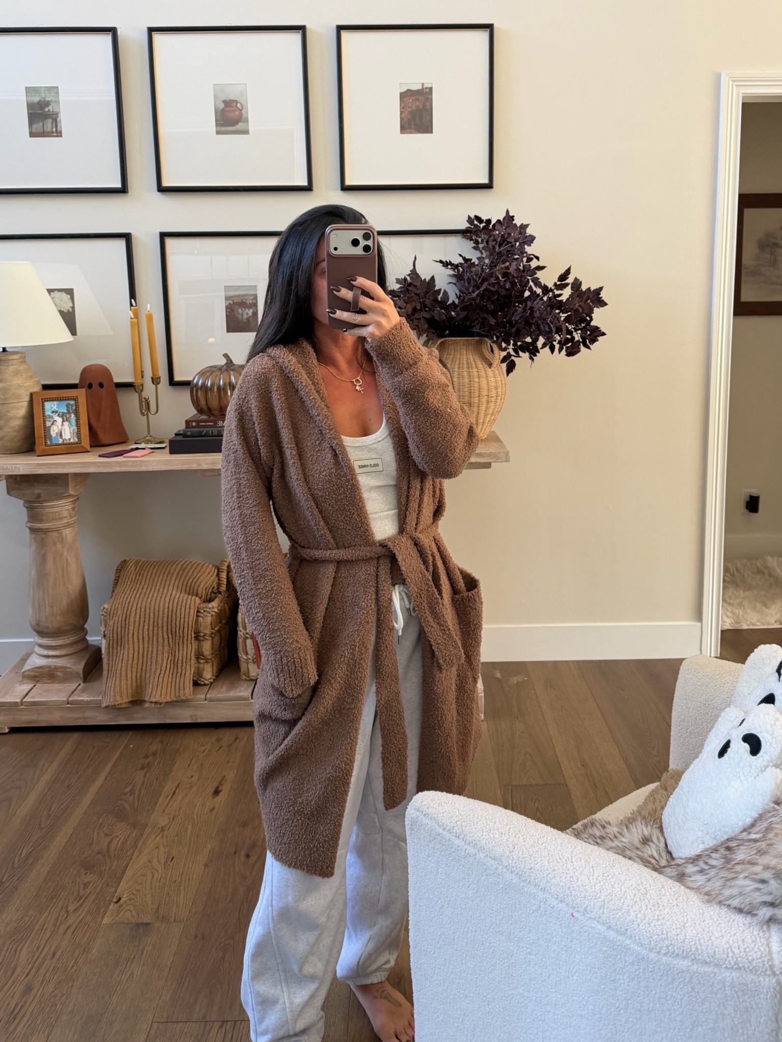 This bathrobe with a hood feels amazing!!