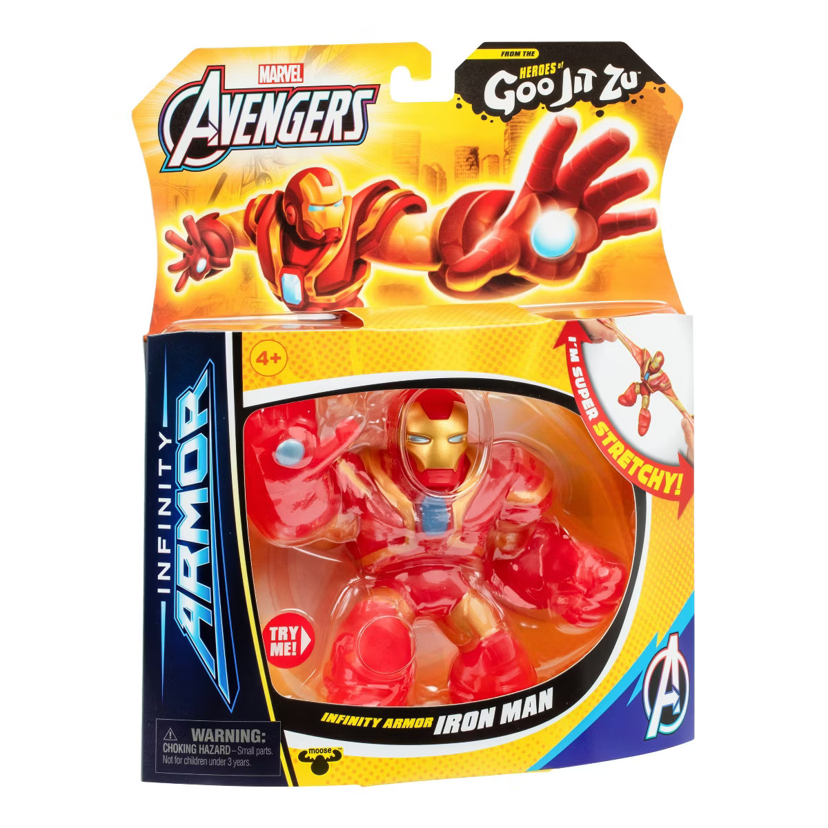 Goo Jit Zu Marvel Hero Pack - Infinity Armor Ironman | Target