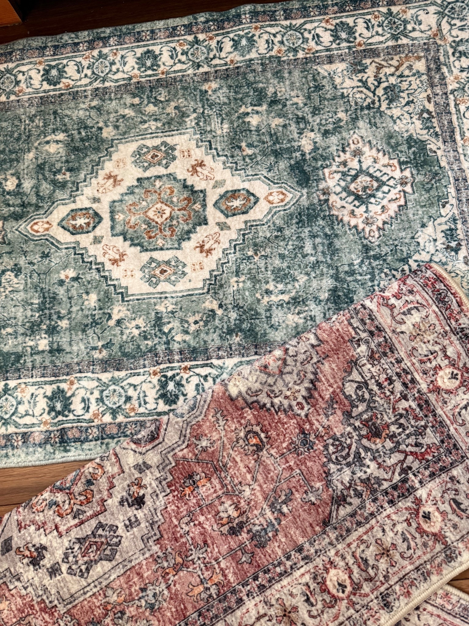 The Amazon rugs I keep buying! They’re washable and soft and are great rugs for homes with kids and dogs. Dog friendly rugs, kid rugs. Runner rugs. Washable runner rugs. 

#LTKHome #LTKFamily #LTKFindsUnder50