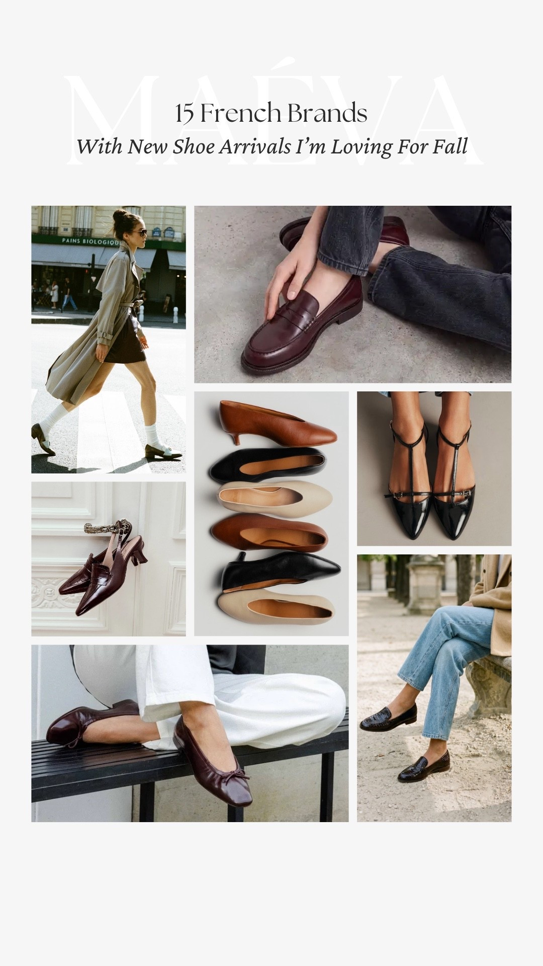 15 French Brands With New Shoe Arrivals I’m Loving for Fall 🤎

Fall shoes are starting to arrive, and there are already so many beautiful styles catching my eye! From rich brown leather and suede to bright red, plus high-vamp flats, loafers and boots, I’m loving the mix of timeless silhouettes and fresh updates for the season ahead 🍂

For this edit, I rounded up 15 French brands with shoes I’m currently loving for fall, from new arrivals and seasonal updates to a few timeless styles I keep coming back to, across a range of price points 🤍

Whether you’re searching for a new pair of shoes for fall, looking to discover a French brand, or simply want a little inspiration for the season ahead, I hope you enjoy this edit!

🤍 Discover the full edit now live on maevawithamour.com, where you can explore all 15 French brands in detail, learn more about each of them and shop the shoes

✨ You can also find the complete edit, plus more French and European shoe discoveries, on ShopMy @ maevawithamour under ‘French & EU Shoes’ - link in bio

👉 Save this post for your next shoe search, and follow for more French & European brand discoveries, thoughtful shopping edits, and timeless style inspiration

With Amour, M.

#LTKSeasonal #LTKootd #LTKTravel