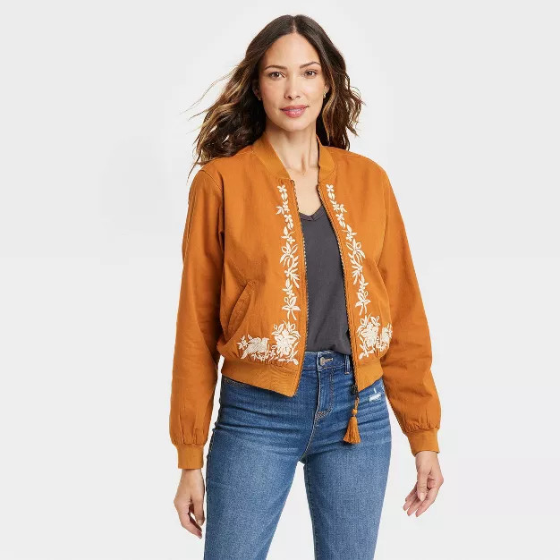 Women's Bomber Jacket - Knox Rose™ Rust | Target