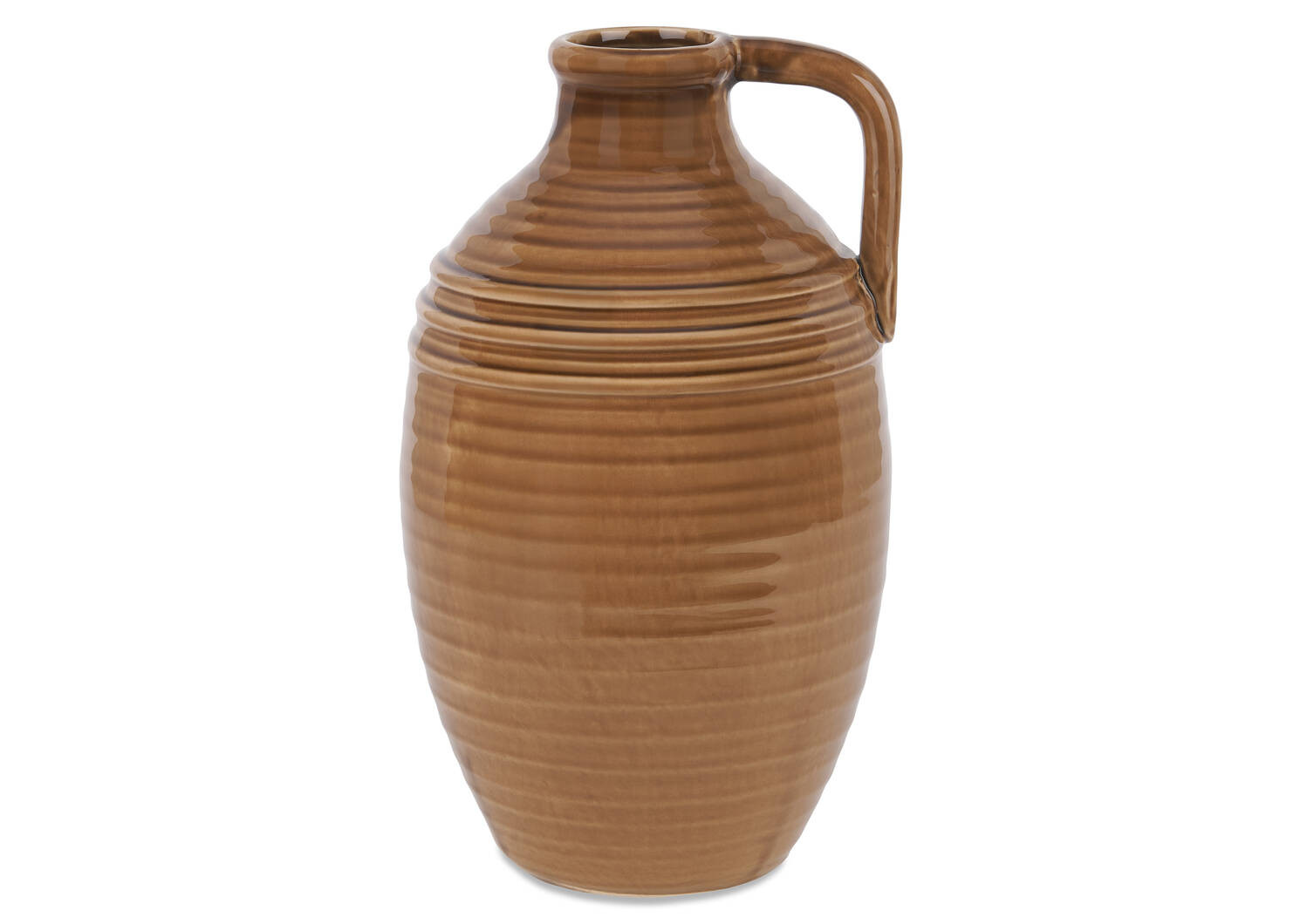 Lenni Jug Vase Short Rust | Urban Barn