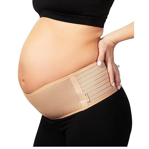 AZMED Maternity Belly Band for Pregnant Women - Pregnancy Belly Band for Abdomen Pelvic Waist Bac... | Amazon (US)