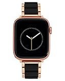 Anne Klein Rubberized Fashion Bracelet for Apple Watch, Secure, Adjustable, Apple Watch Replacement  | Amazon (US)