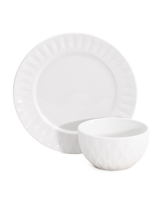 8pc Sunrise Dinnerware Set | TJ Maxx