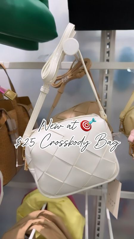 NEW! $25 crossbody bags at Target🎯 How cute are these? Such a good designer look for less! Perfect size and love all the colors!

Follow me for more affordable fashion and finds! 

#LTKstyletip #LTKfindsunder50 #LTKitbag
