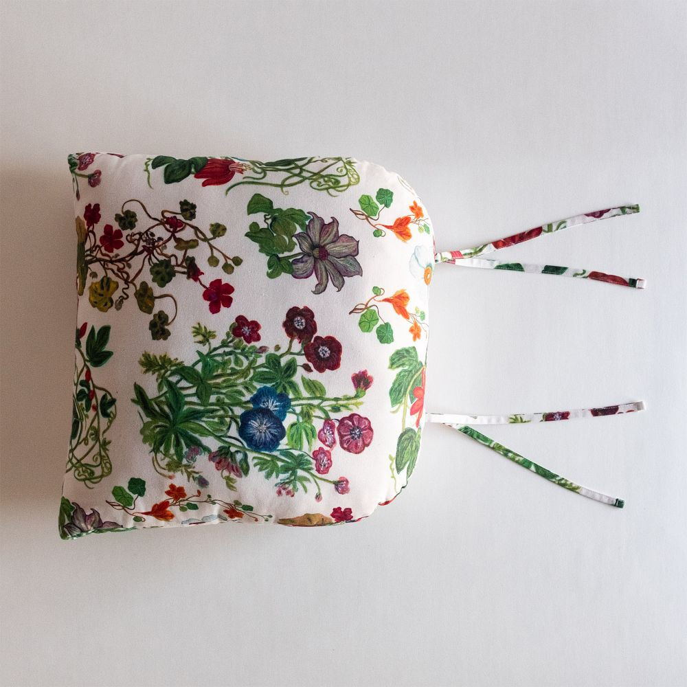 Floral U-Shaped Seat Cushion | GreenRow