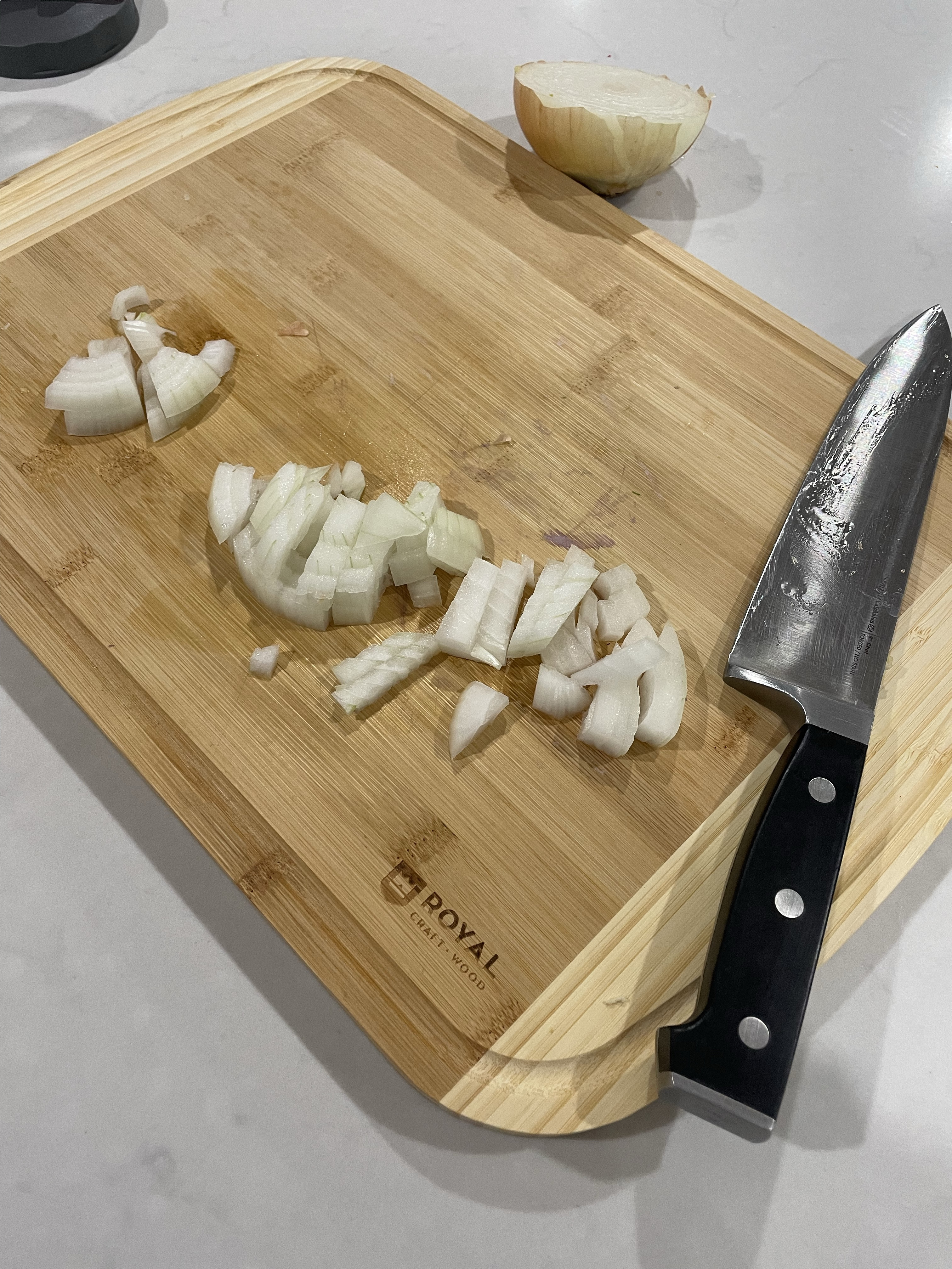 The Royal Craft Wood Cutting Boards offer a premium, eco-friendly solution for all your kitchen prep needs. Made from 100% organic bamboo, these boards are durable, naturally antimicrobial, and gentle on knives, making them perfect for chopping, slicing, and serving. Designed with deep juice grooves to catch any excess liquid, they help keep your kitchen clean and organized. Each board is reversible, providing double the surface area for versatile use. Ideal for meal prep or presentation, these cutting boards combine elegance, functionality, and sustainability, elevating any cooking experience.

#LTKHome #LTKGiftGuide #LTKSaleAlert