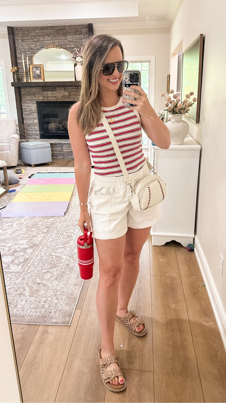 ✨What I actually wore! ✨ A new series on my IG @dorothypro 

✨because let’s be real... not every outfit you see online makes sense for real life 🙃
these are the outfits I actually wear out the door — comfy, cute, and easy to recreate 💁‍♀️

Here’s what I wore as a stay at home mom of 3 as we were headed to baseball camp drop off!!! #targetstyle #target 

#LTKSeasonal #LTKFindsUnder100 #LTKStyleTip