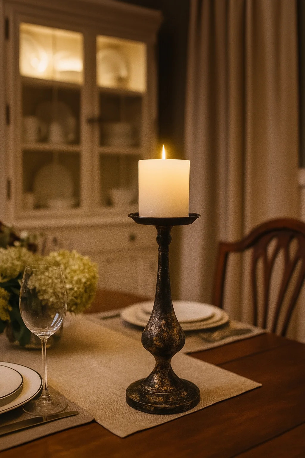 Rochel Large Candle Holder - Large | River Chic Designs