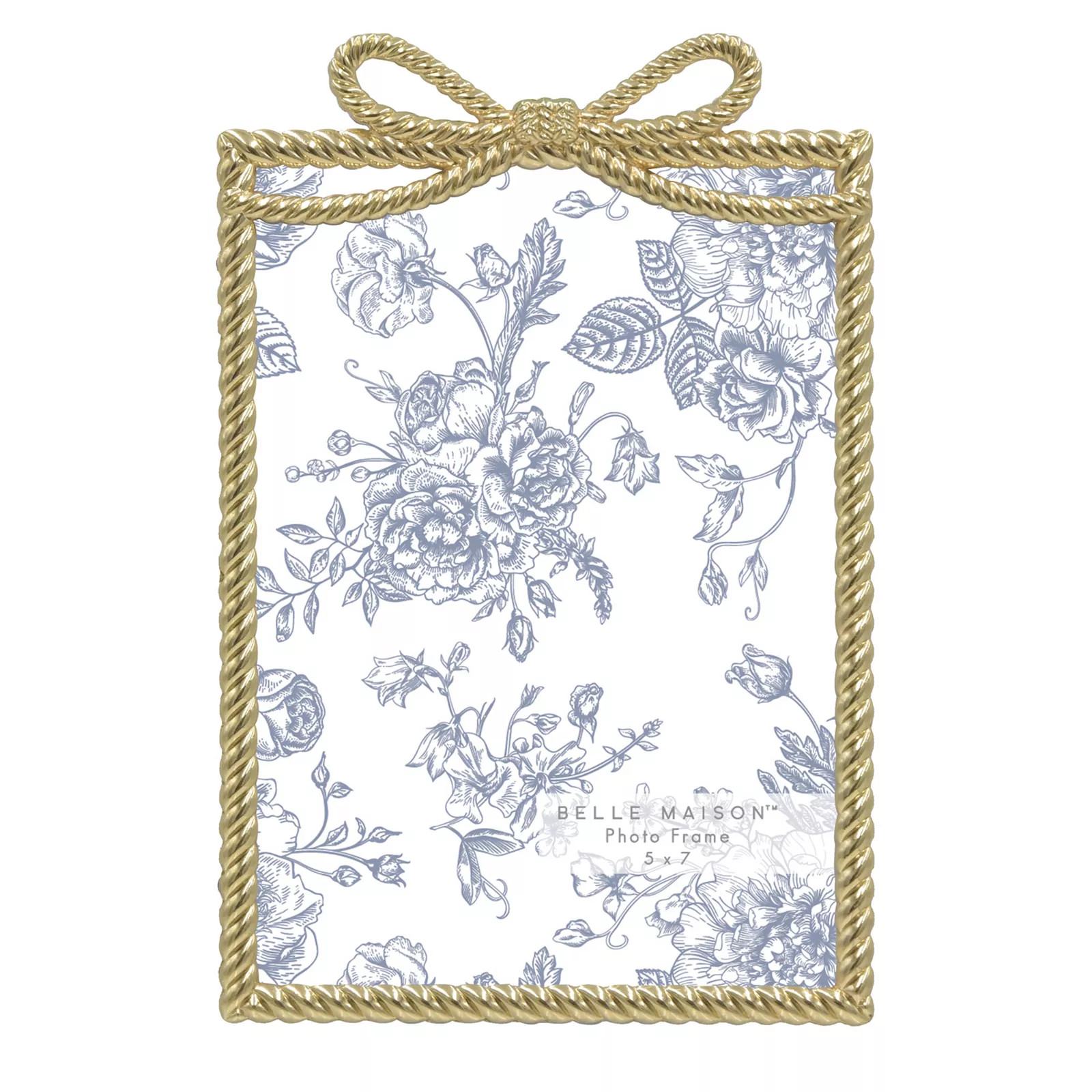 Belle Maison Gold Bow Cast Metal Frame | Kohl's