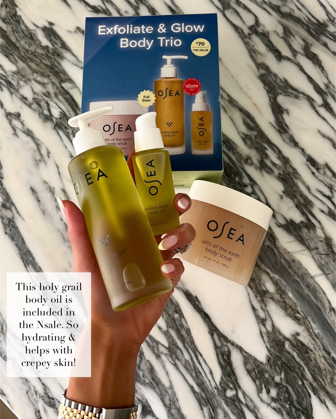 NSALE beauty deals in stock!
Osea is my holy grail body oil! So hydrating and necessary for fall!

#LTKSaleAlert #LTKBeauty #LTKselfcare