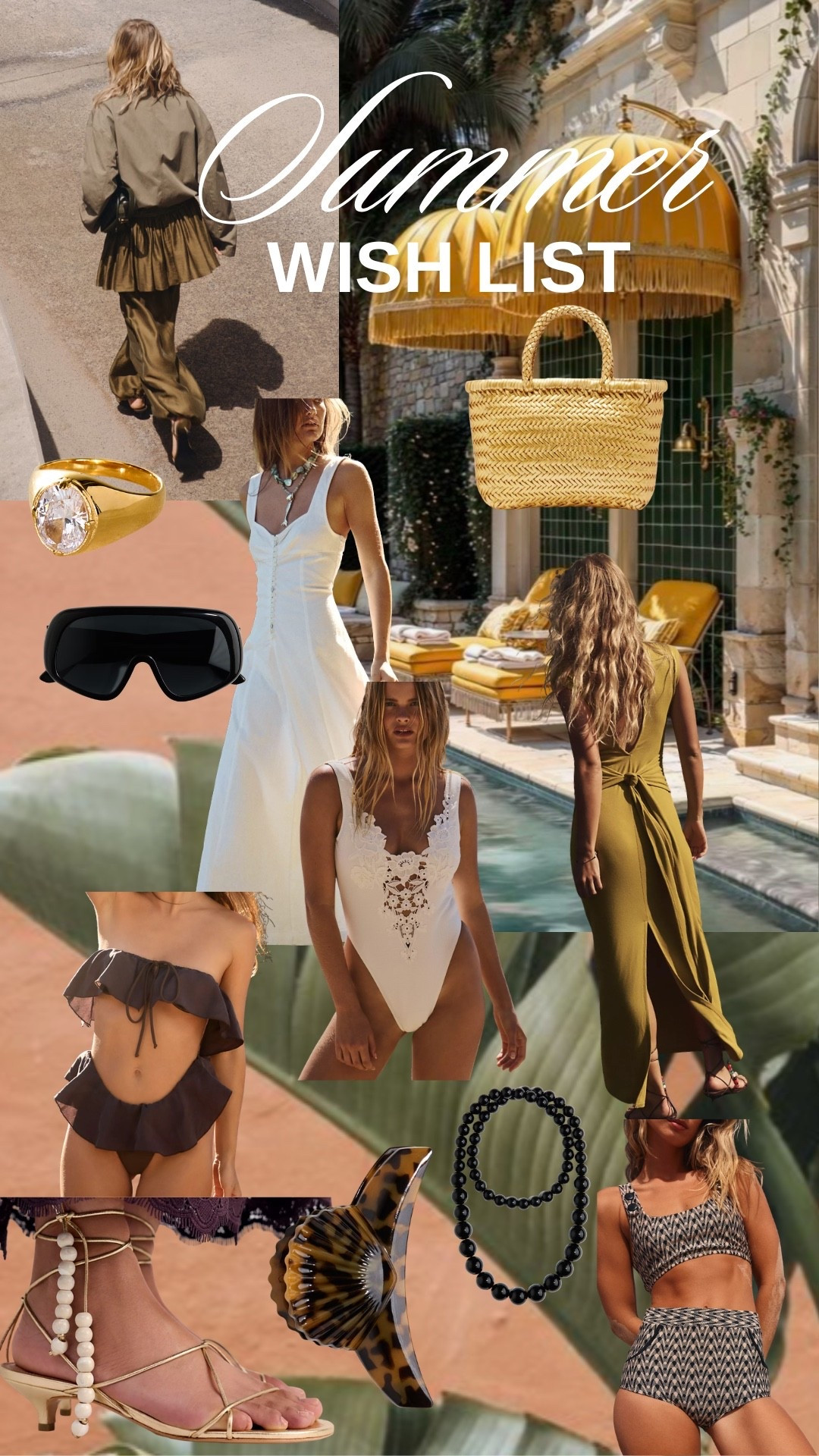 Summer wishlist 💫

#LTKsummer #LTKeurope #LTKtravel