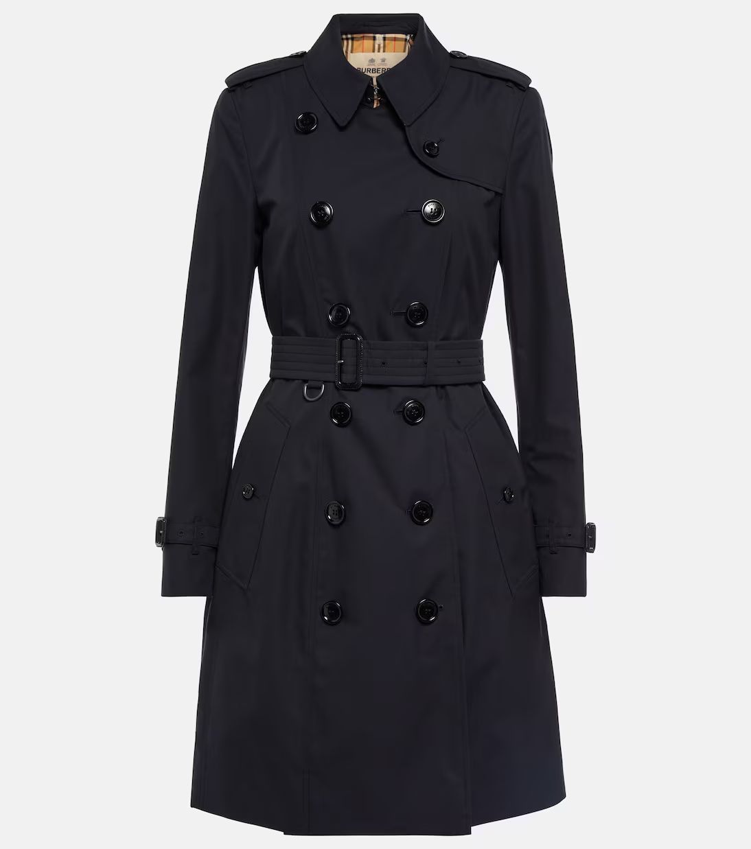 Chelsea Vintage Check gabardine trench coat | Mytheresa (US/CA)
