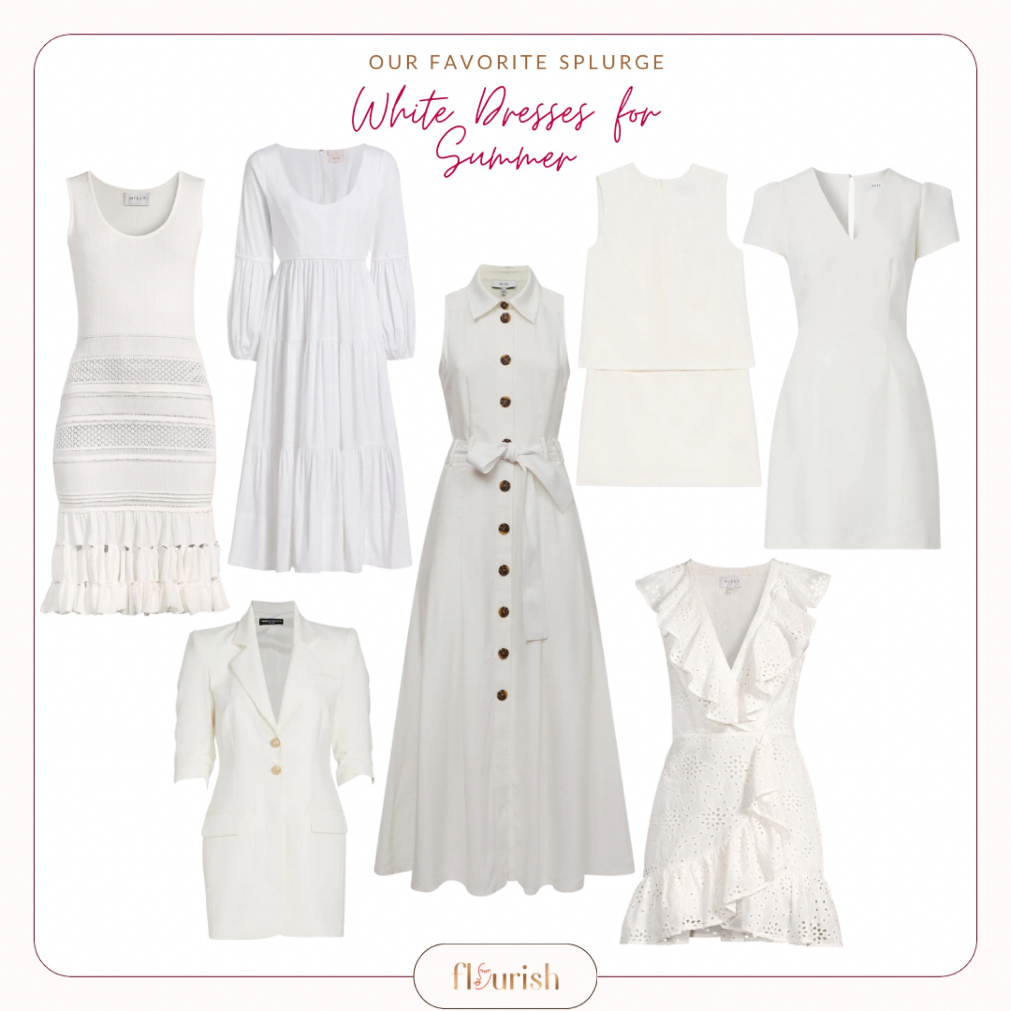 Embrace the spirit of summer with our curation of splurge-worthy white dresses! ☀️👗 From flowing maxi styles to chic mini dresses, these pieces are an instant upgrade to any wardrobe. Invest in these timeless numbers and look effortlessly elegant all summer long. Trust us, they're worth every penny! Shop our picks via the link in our bio. #SummerStyle #WhiteDresses #LuxuryFashion #LTKstyle

#LTKFind #LTKstyletip #LTKSeasonal