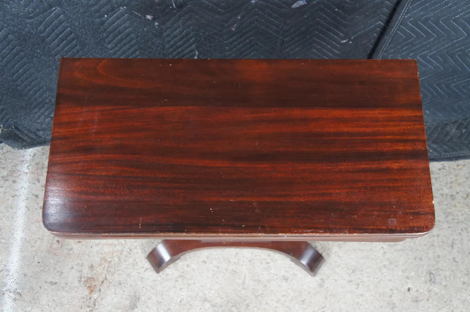 Antique American Empire Mahogany Flip Top Game Table Card Console Parlor Tea Table | Etsy (Global)