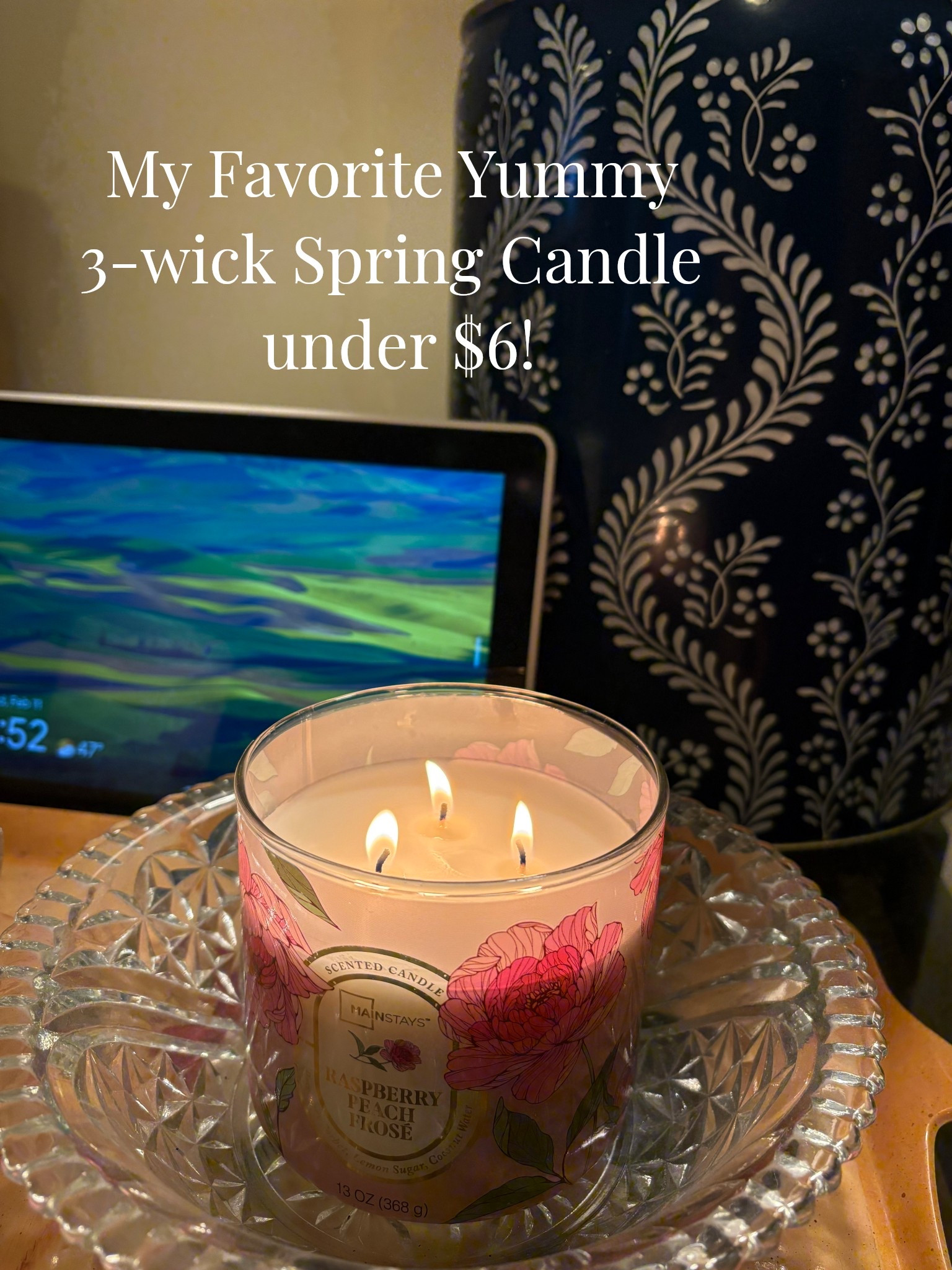 3-wick candle under $6! Comes in several Spring scents! 

Valentines gift ideas • 3-wick candle • spring candle • candles • spring candles 

#LTKHome #LTKdayinmylife #LTKValentine