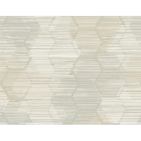 2949-60507 Jabari Beige Geometric Faux Grasscloth Wallpaper Modern Style Graphics Theme Unpasted Acr | Walmart (US)