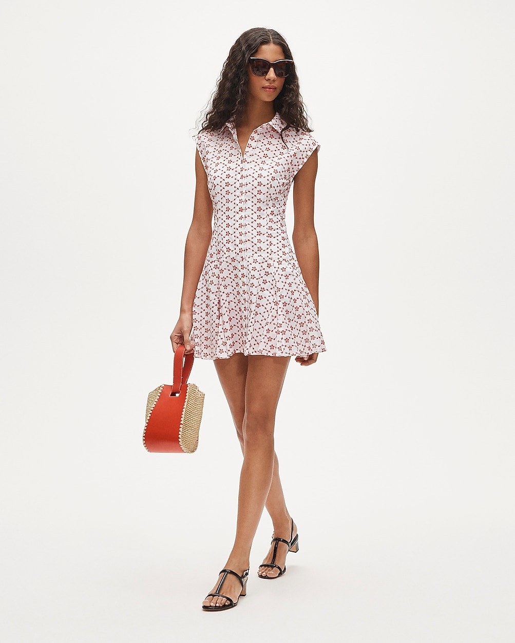 Tall mini eyelet shirt-dress | J. Crew US