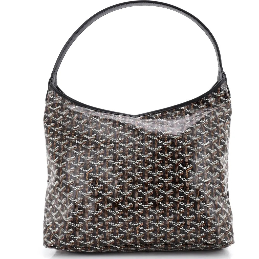 Pre-Owned Goyard Boheme Hobo Coated Canvas in Black at Nordstrom, Size Medium | Nordstrom