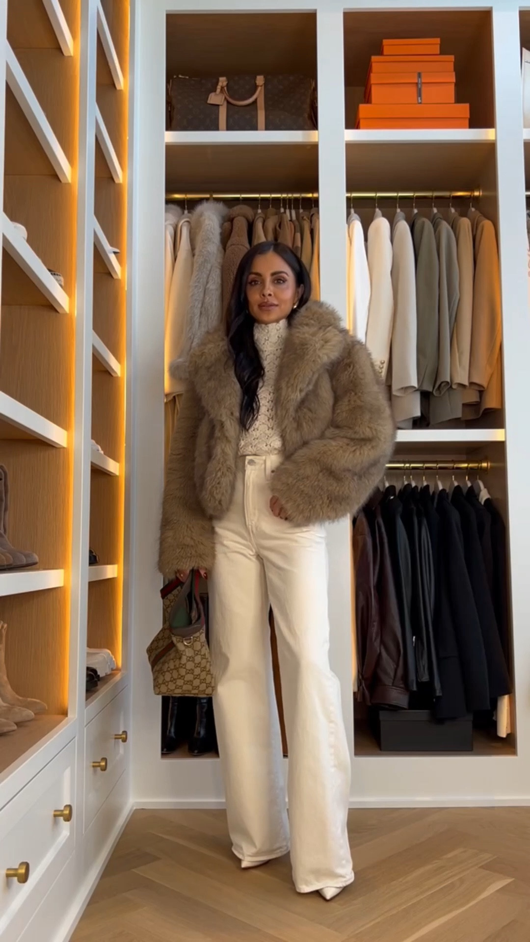 Zara new arrivals / winter outfit / holiday outfit ideas 
Faux fur jackets wearing an XS
Levi’s ivory jeans
Zara crochet bodysuit 



#LTKootd #LTKFindsUnder100 #LTKHoliday