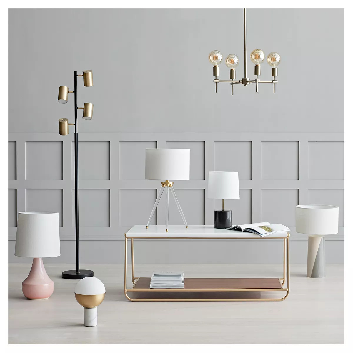 Montreal Wren Lamp Shade White - Threshold™ | Target