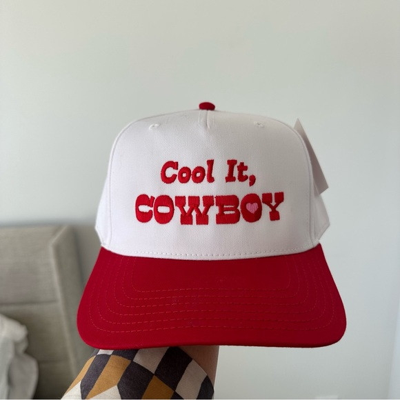 NWT COOL IT, COWBOY HEART TWO-TONED VINTAGE HAT | Poshmark