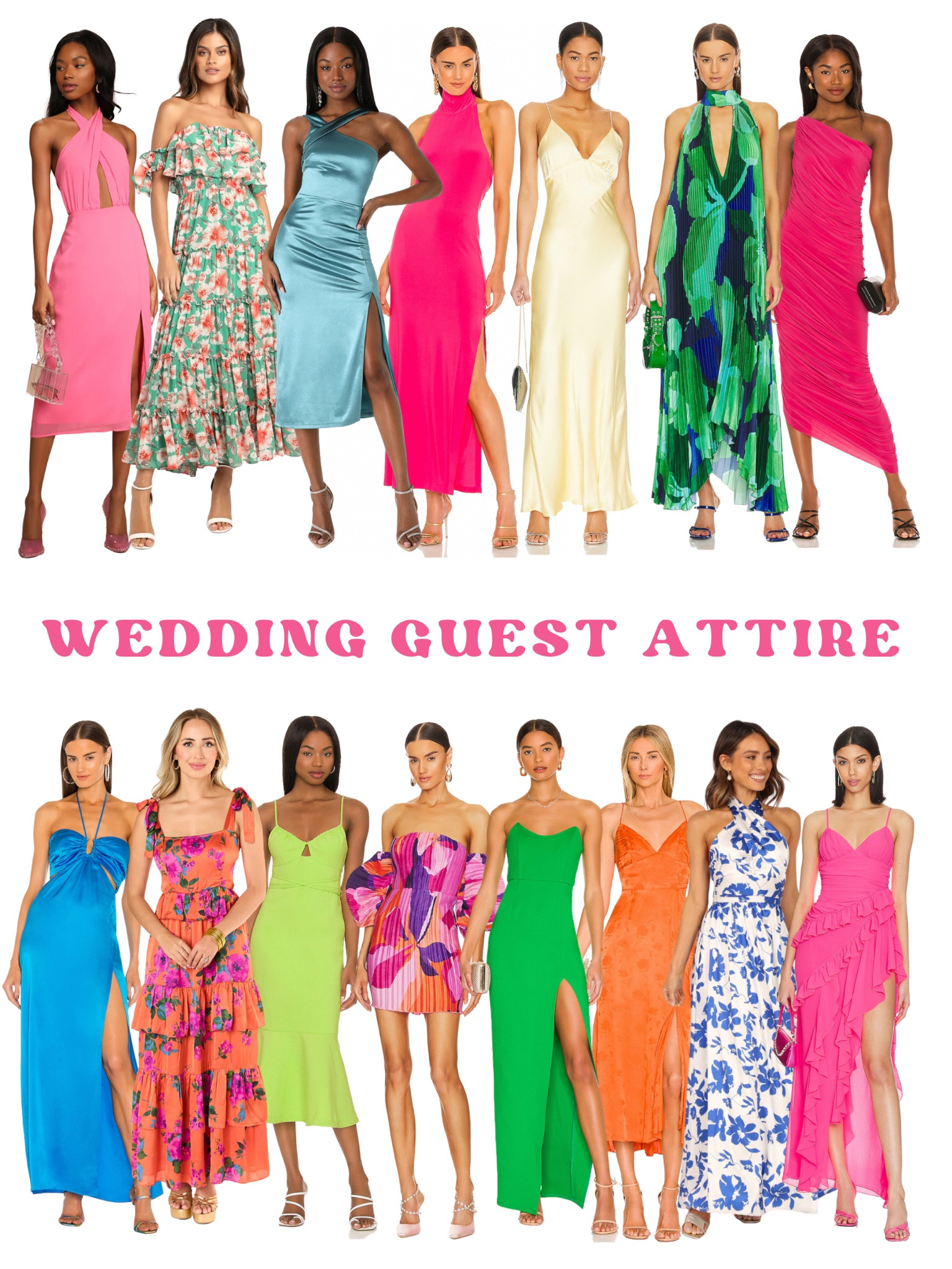 Wedding Guest Attire for the colorful wedding! 

#LTKparties #LTKtravel #LTKwedding