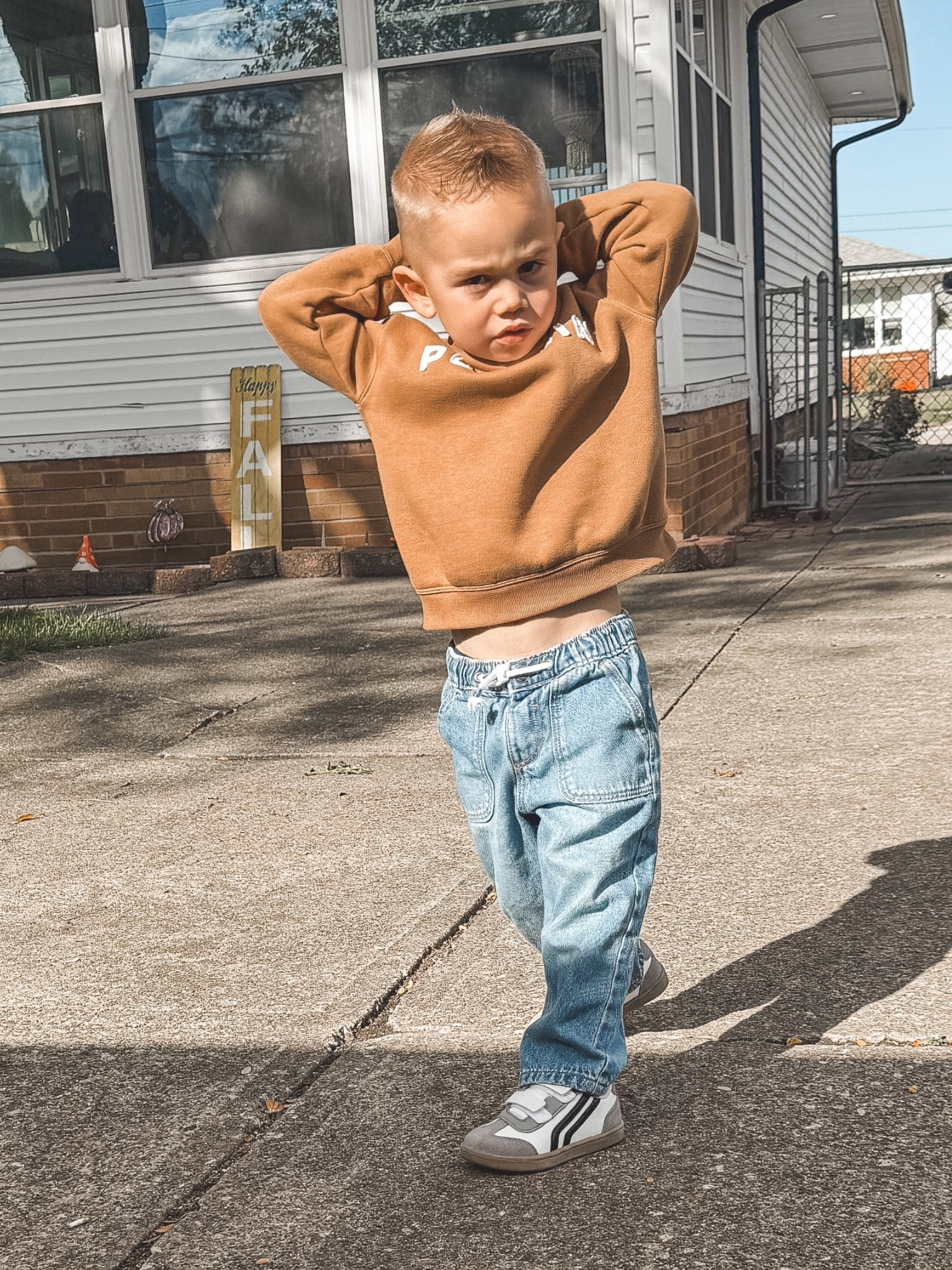 Model boy 😂 these jeans are handles down the cutest, best quality for toddlers! 💛

The pockets linked are slightly different the pair Hudson has on here, but same brand/style 

#LTKBaby #LTKStyleTip #LTKKids