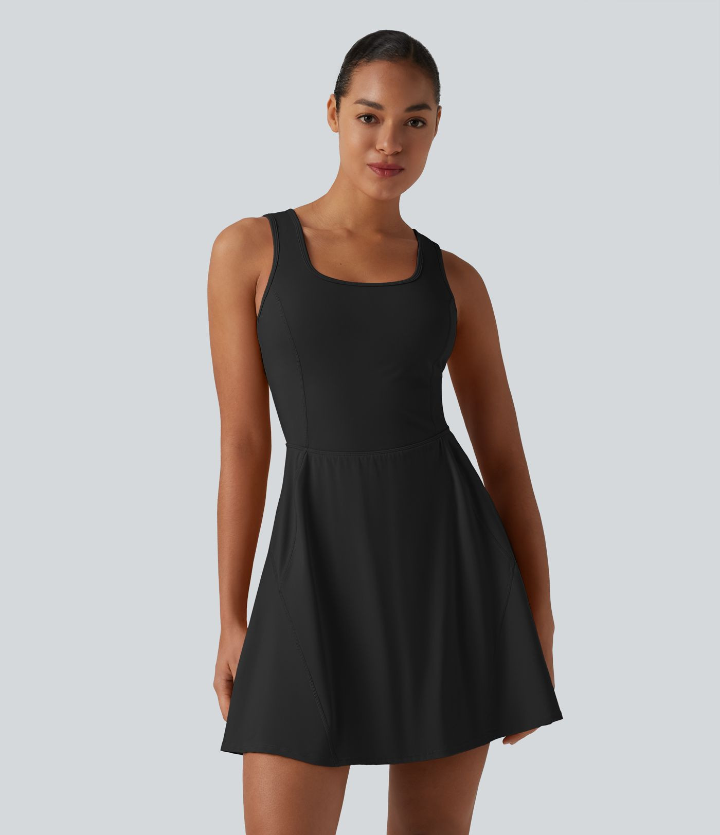 Women\u2019s SoftlyZero\u2122 Airy 2-in-1 Cool Touch Mini Dance Active Dress with Pockets-Easy Pe... | HALARA