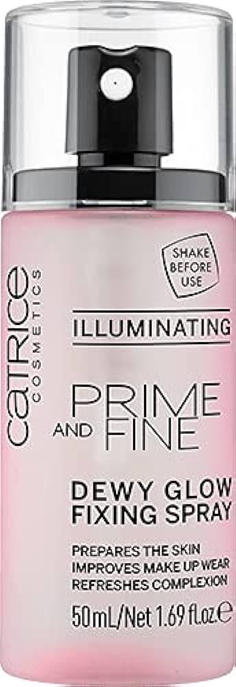 Catrice | Prime & Fine Illuminating Dewy Glow Spray | Transparent and Fast Drying Fixing Spray| P... | Amazon (US)